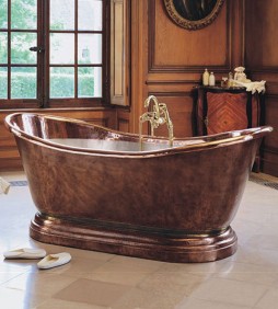 BATHTUB DARI KERAJINAN TEMBAGA KUNINGAN